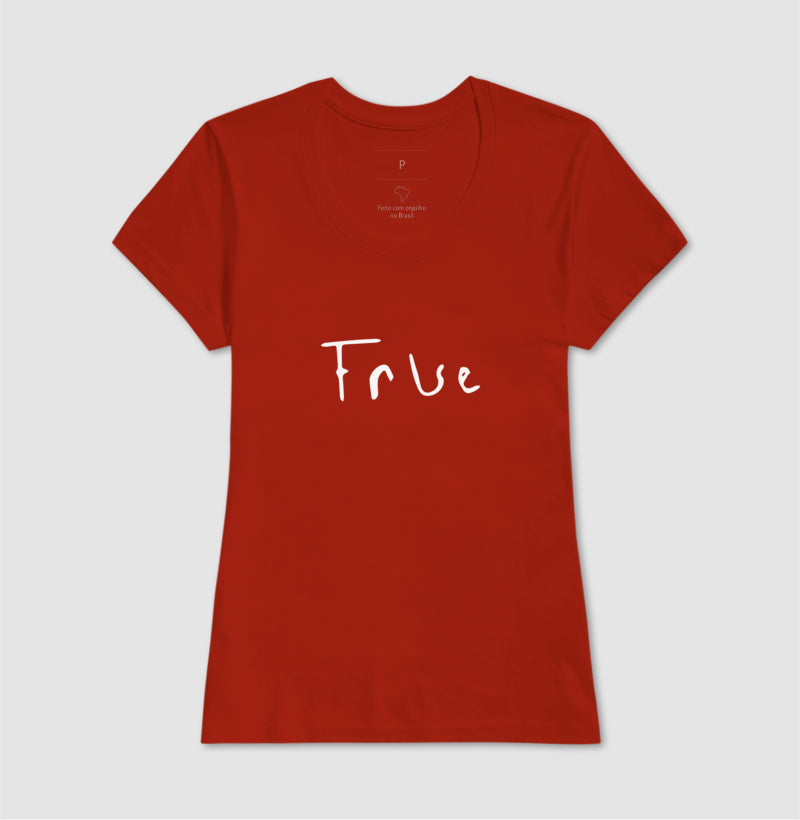 Camiseta True False