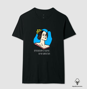 Camiseta Premium Programe Como Uma Garota