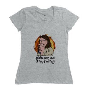 Camiseta Girls Can Do Anything