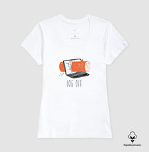 Camiseta Premium - Log Off