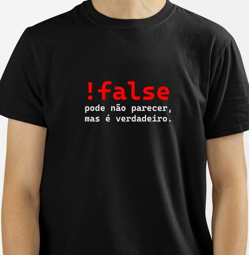 Camiseta Not False