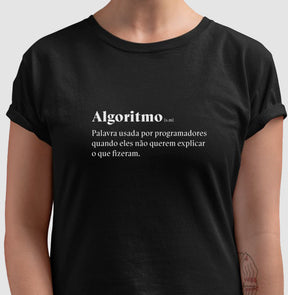 Camiseta Definição de Algoritmo