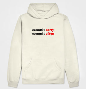 Hoodie Moletom Commit Often