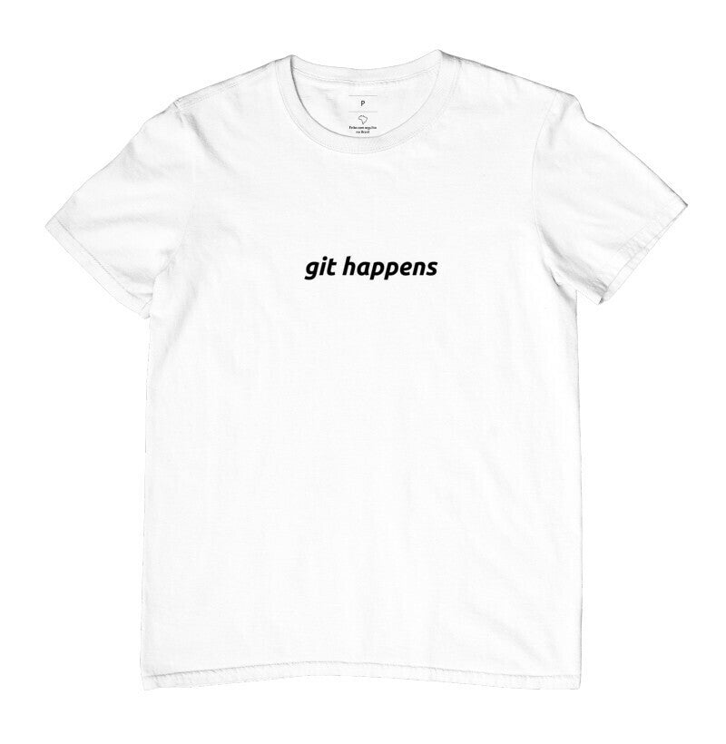 Camiseta Git Happens