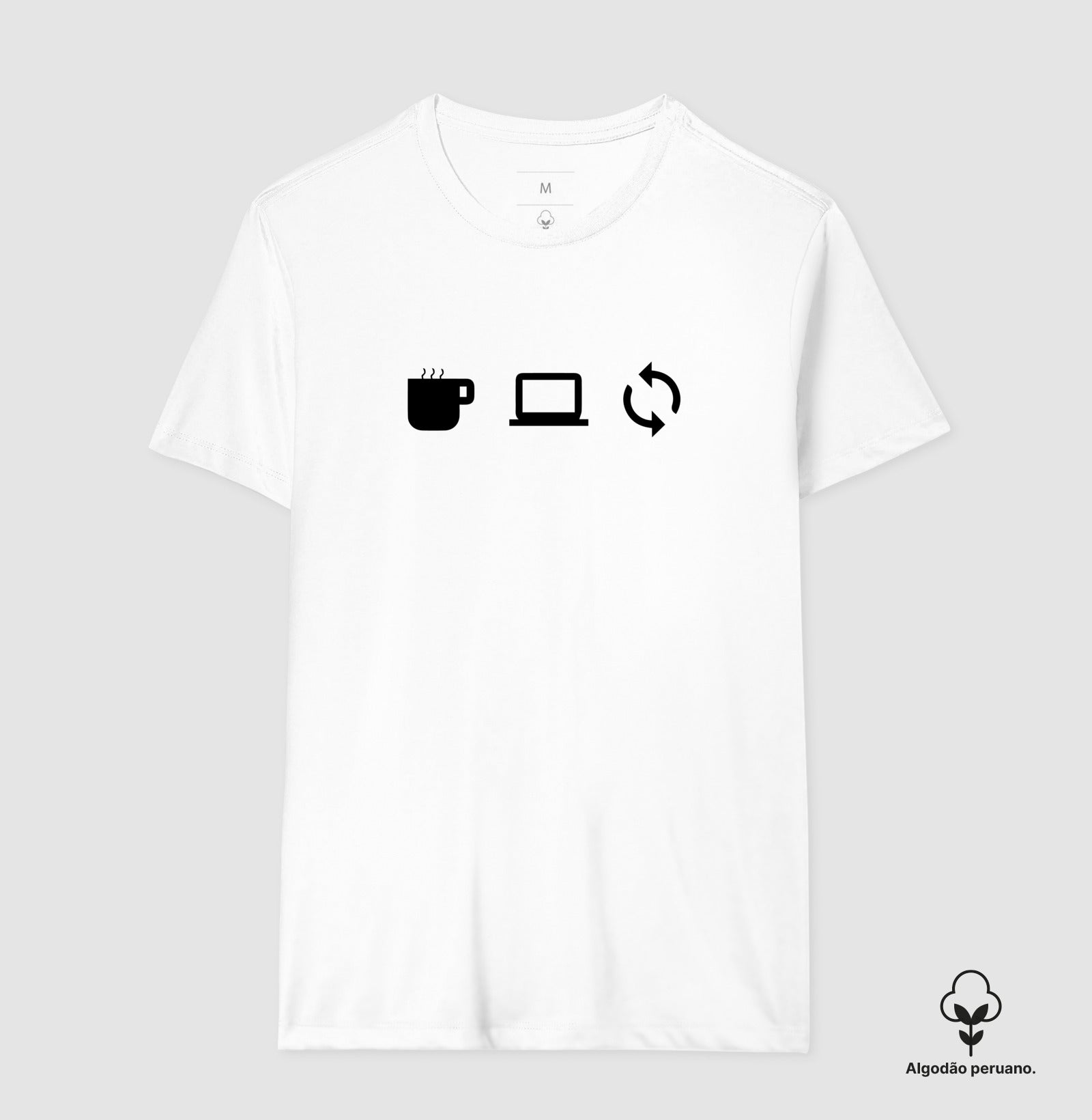 Camiseta Premium Vida de programador