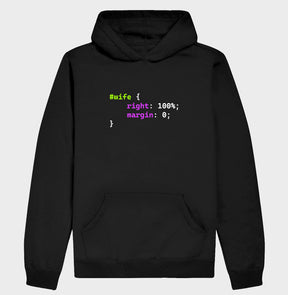 Hoodie Moletom Wife CSS