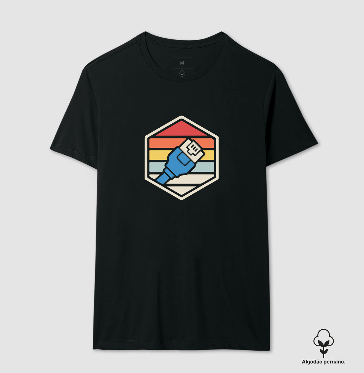 Camiseta Premium - RJ45 Retrô