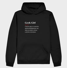 Hoodie Moletom Definição Geek Girl