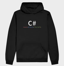 Hoodie Moletom C# Incrivel