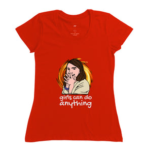 Camiseta Girls Can Do Anything