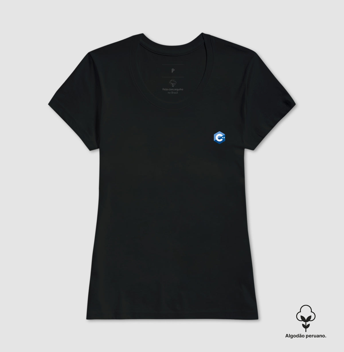 Camiseta Premium Logo C plus plus