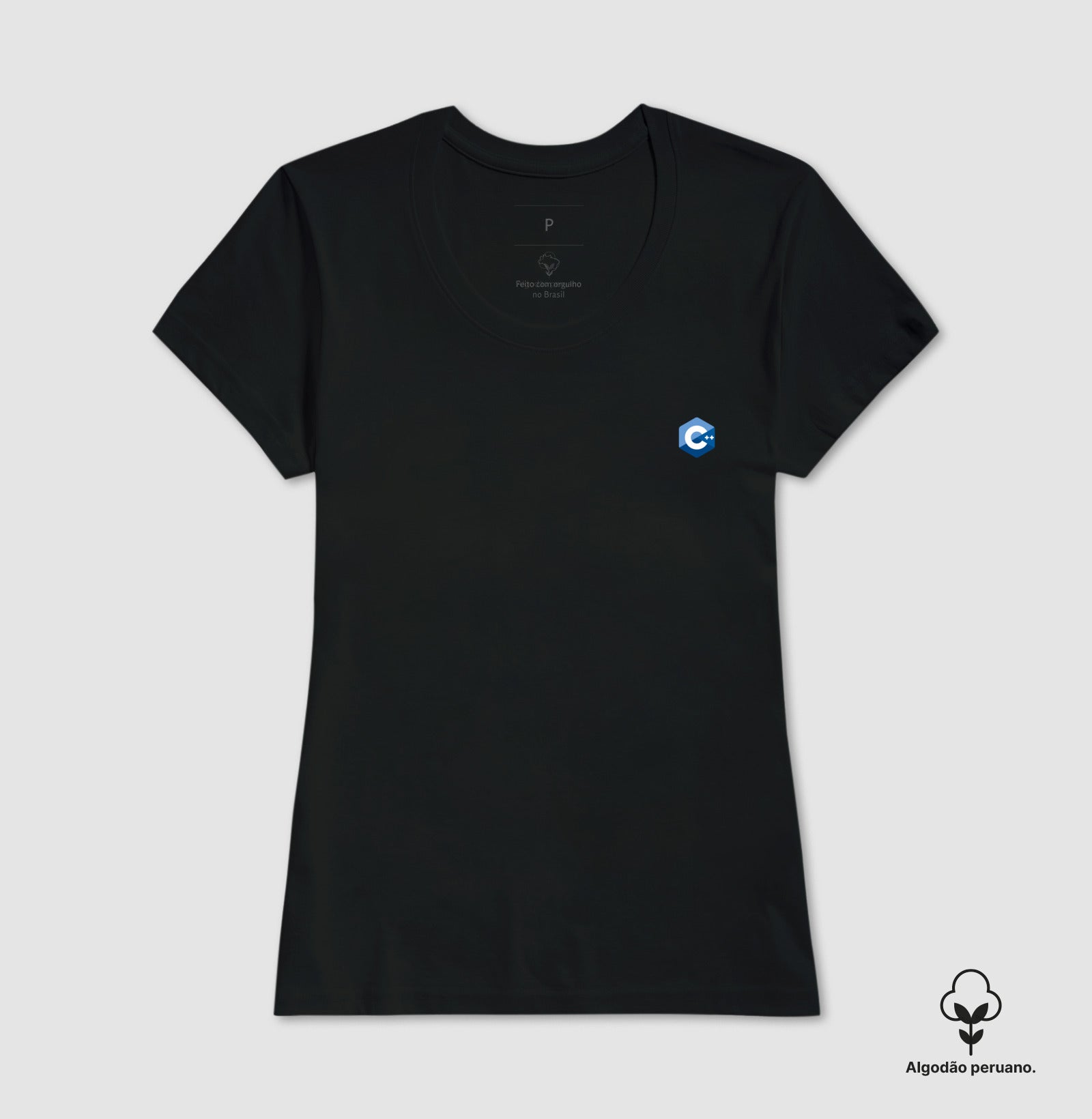 Camiseta Premium Logo C plus plus