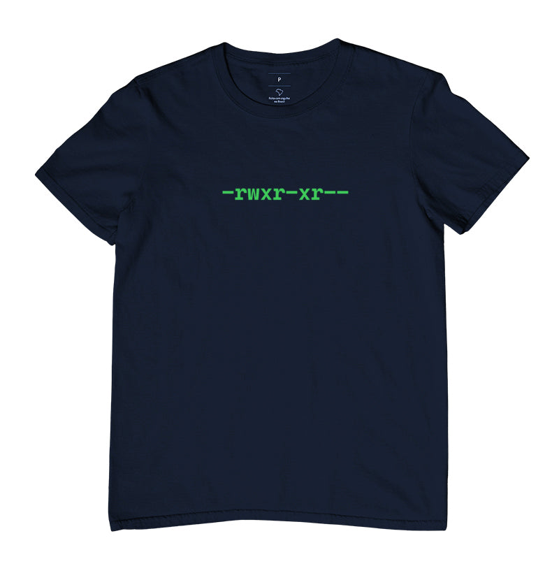 Camiseta Permissões Linux v1