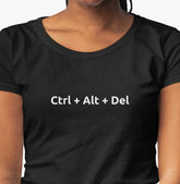 Camiseta Ctrl Alt Del