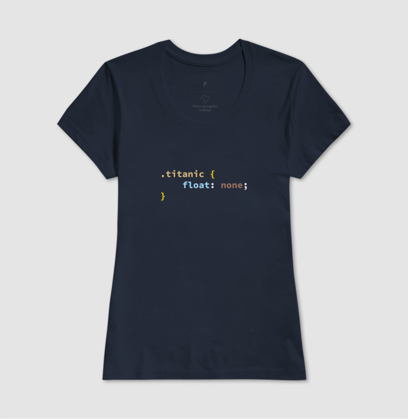 Camiseta CSS Titanic Float