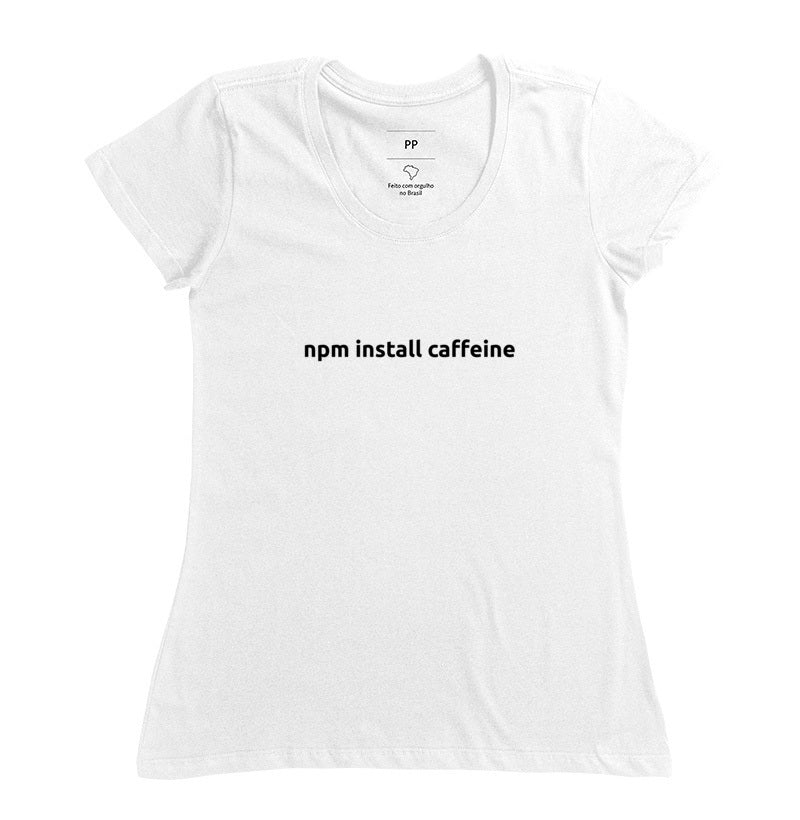 Camiseta NPM Café