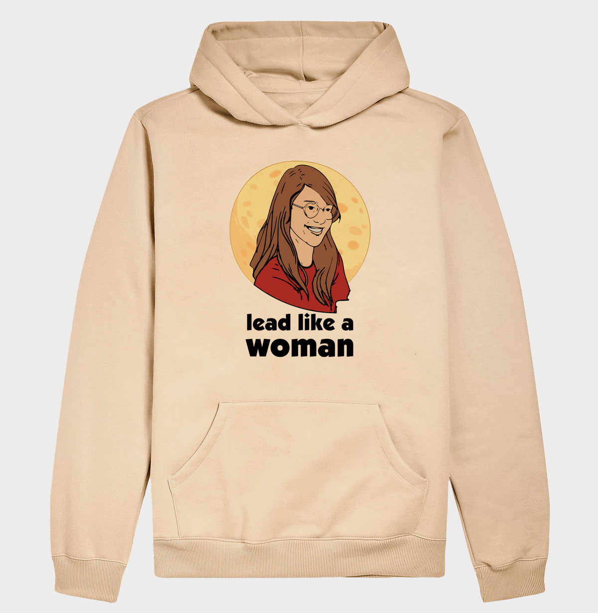 Hoodie Moletom Lead Like a Woman