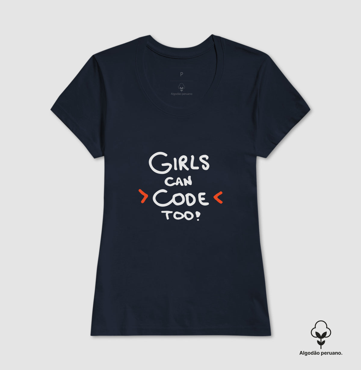 Camiseta Premium Girls Can Code