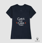 Camiseta Premium Girls Can Code