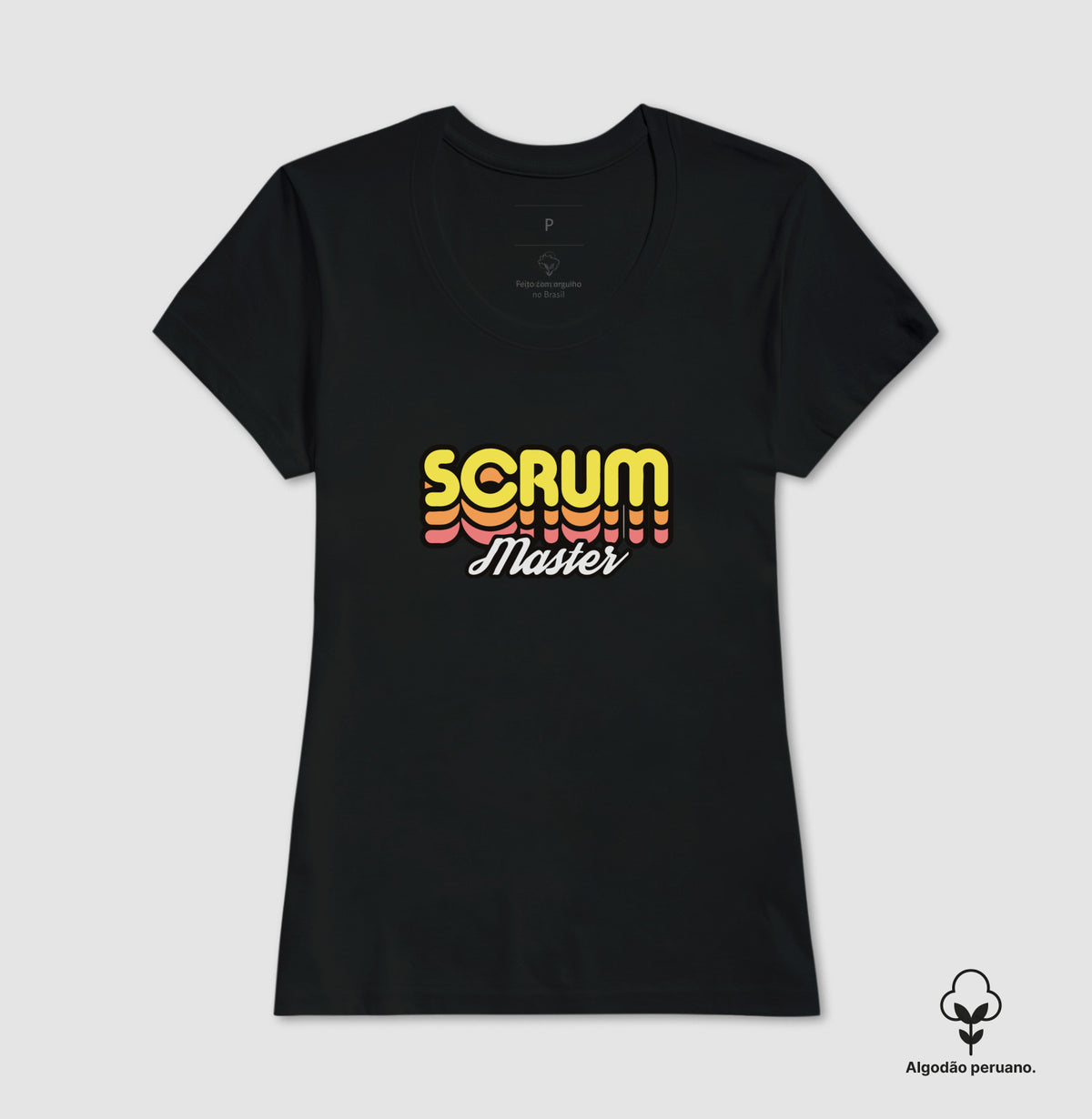 Camiseta Premium - Scrum Master Retrô