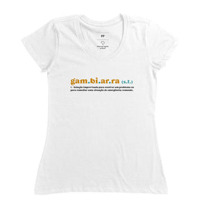 Camiseta Definição de Gambiarra