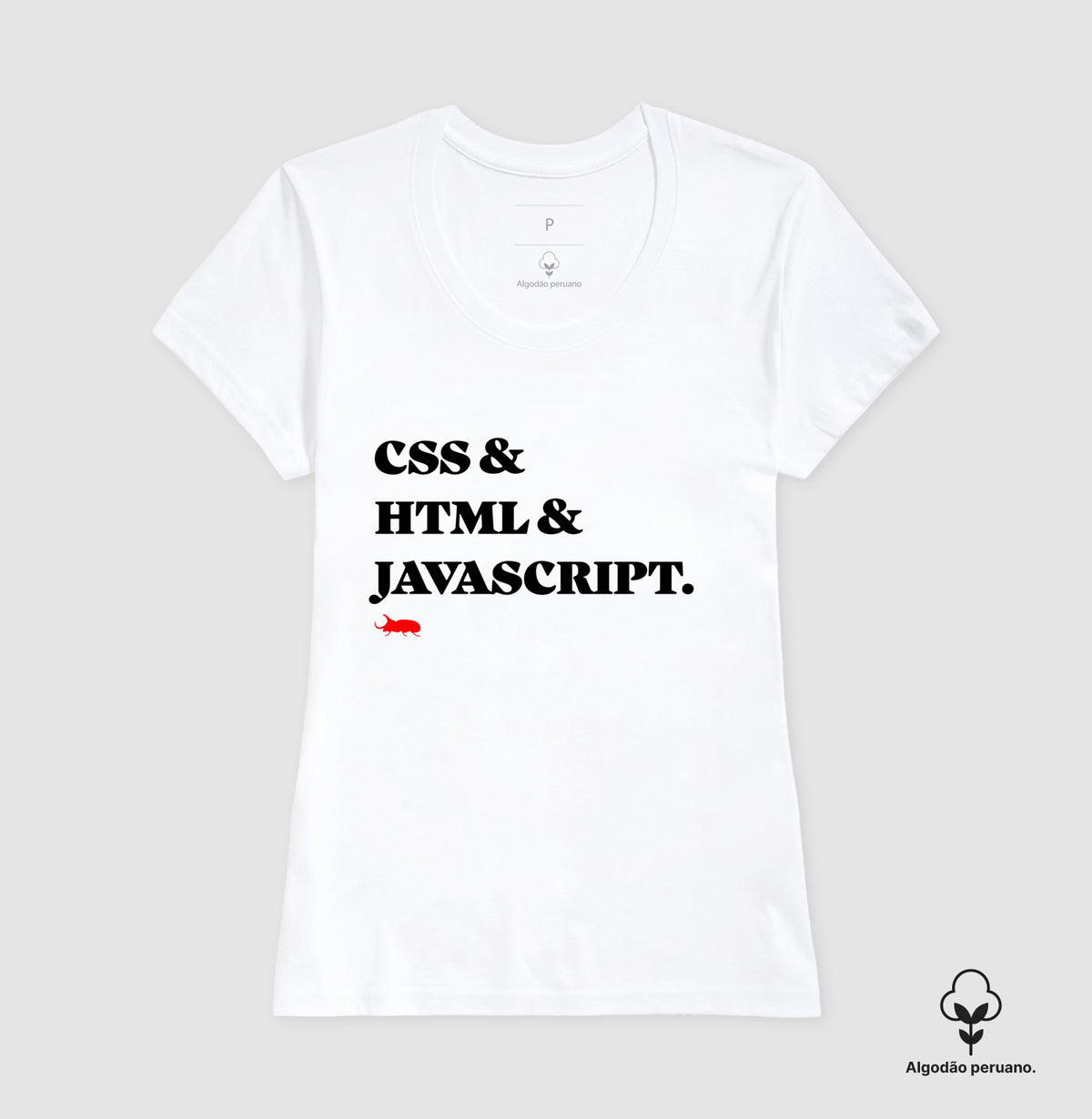 Camiseta Premium CSS e HTML e JavaScript