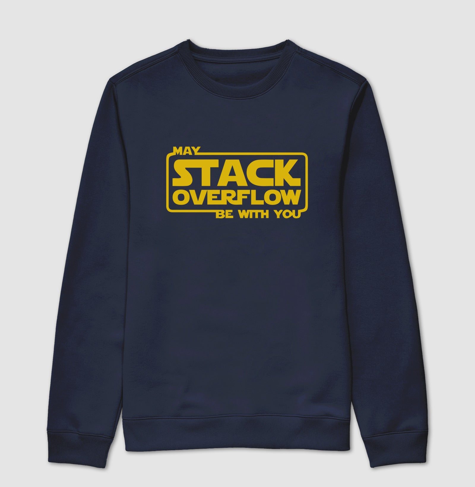 Suéter Moletom Stack Overflow with you