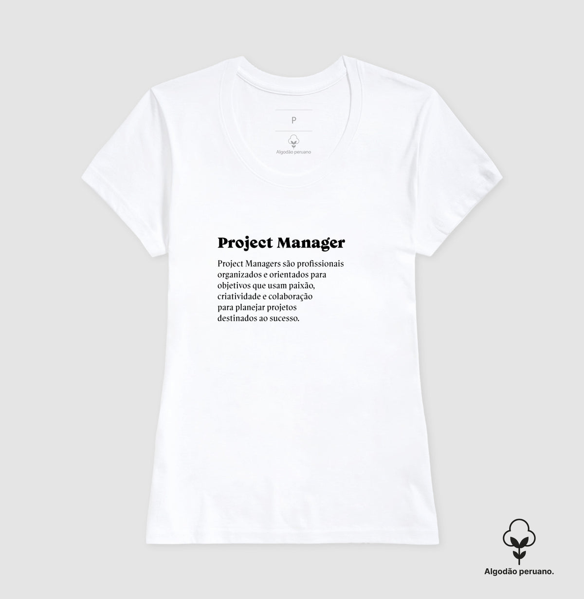 Camiseta Premium - Definição Project Manager