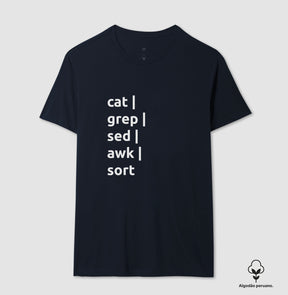 Camiseta Premium Linux Comandos