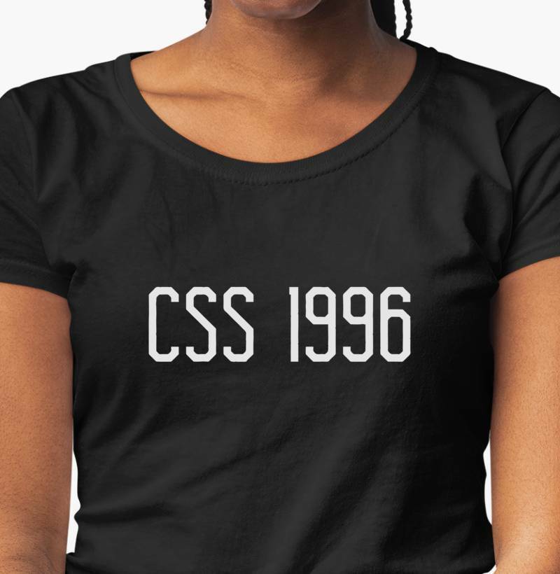 Camiseta Web CSS 1996