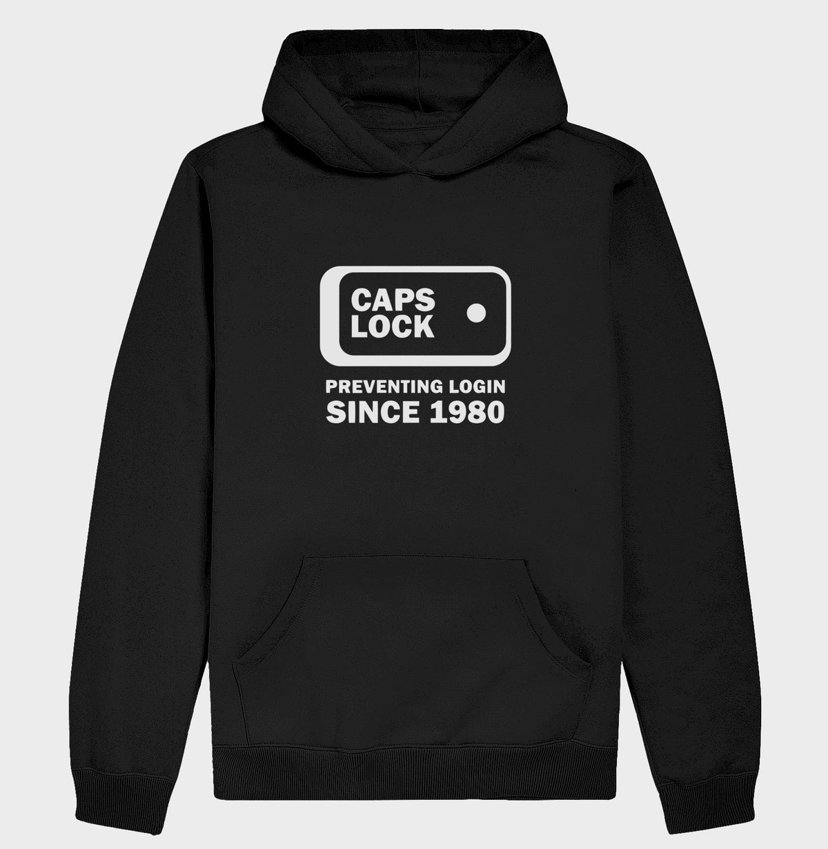 Hoodie Moletom Caps Lock