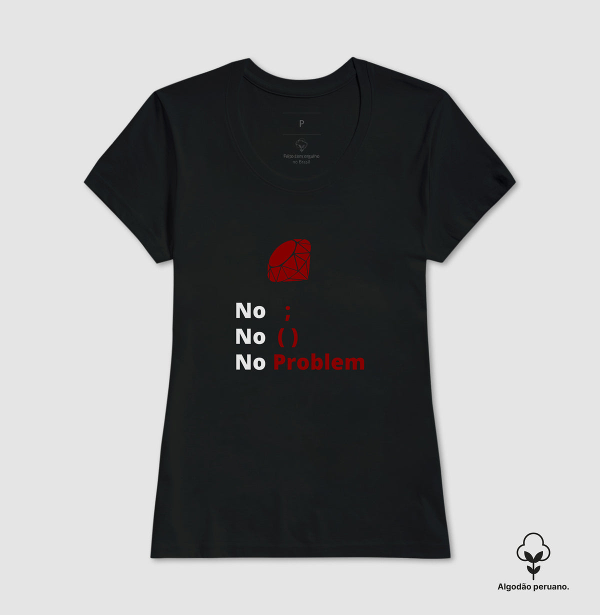Camiseta Premium Ruby No Problem