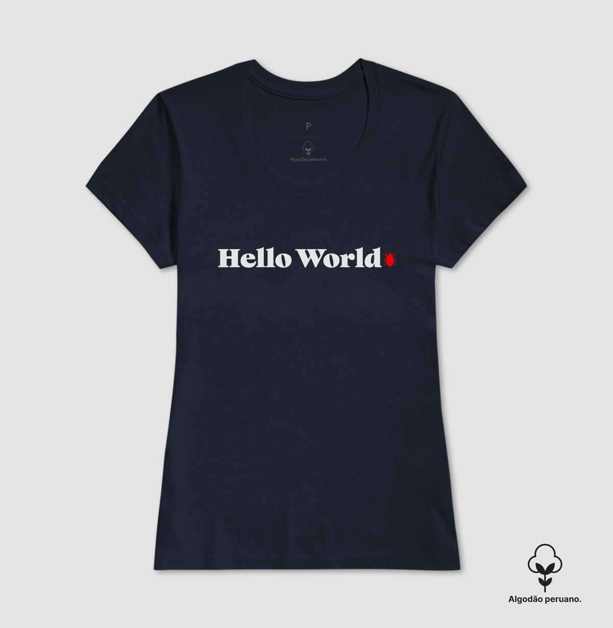 Camiseta Premium Hello World