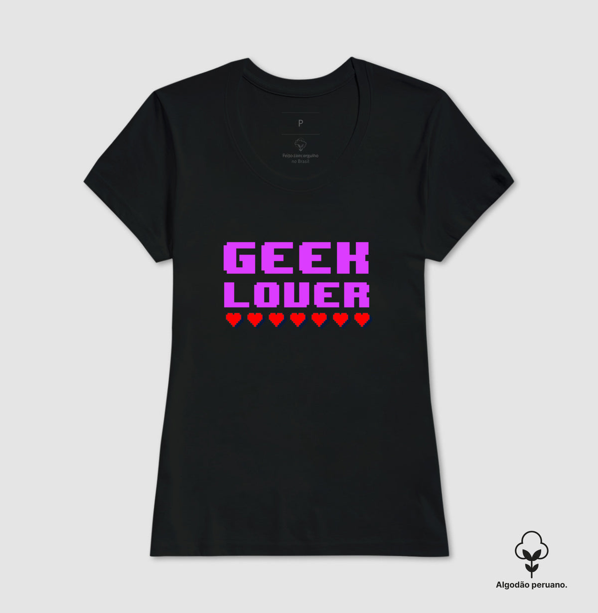 Camiseta Premium Geek Lover