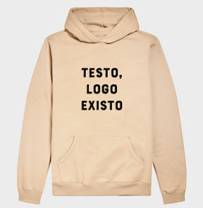 Hoodie Moletom QA Testo Logo Existo