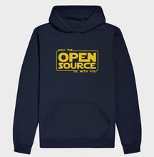 Hoodie Moletom Open Source Be With You