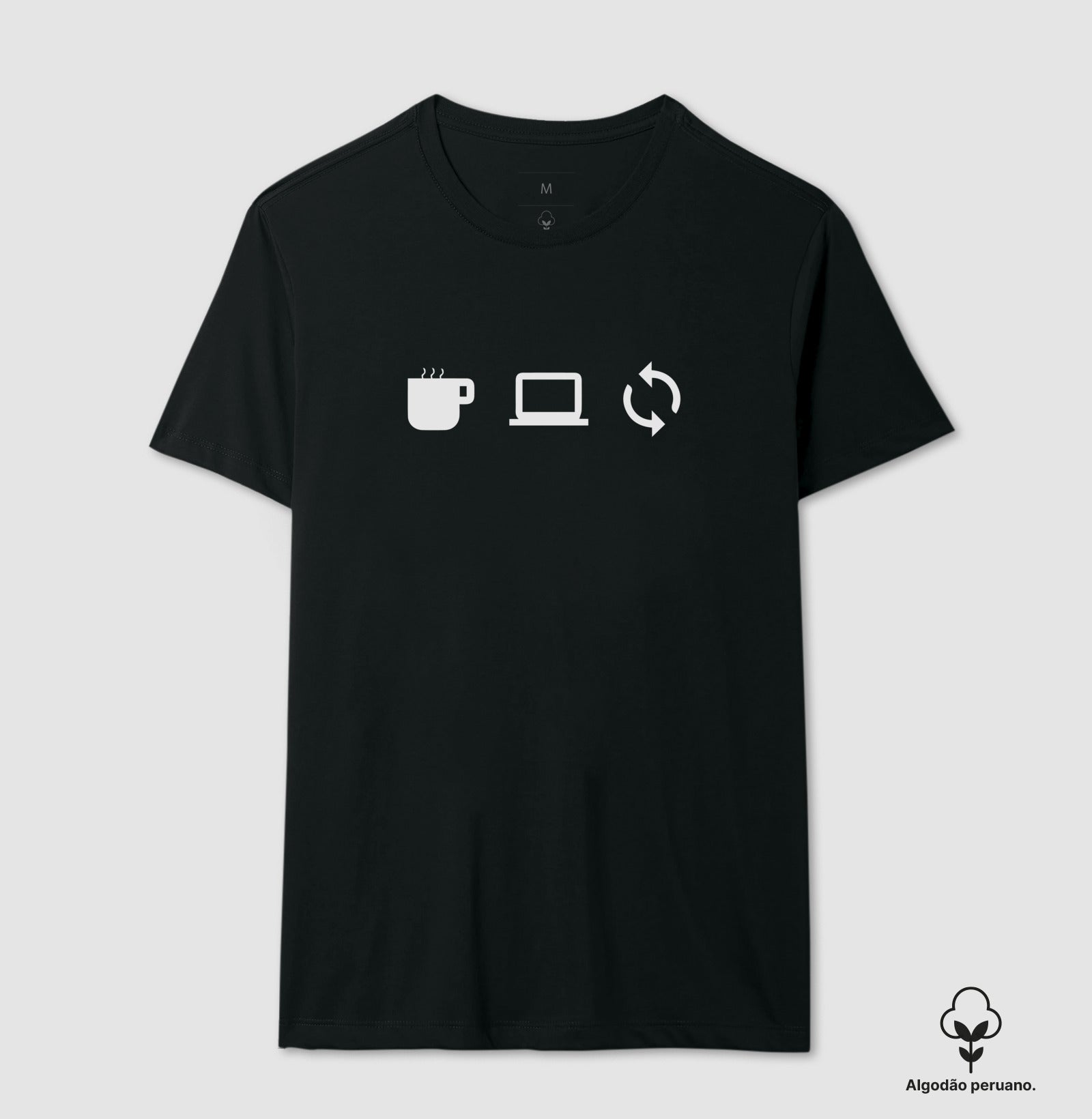 Camiseta Premium Vida de programador