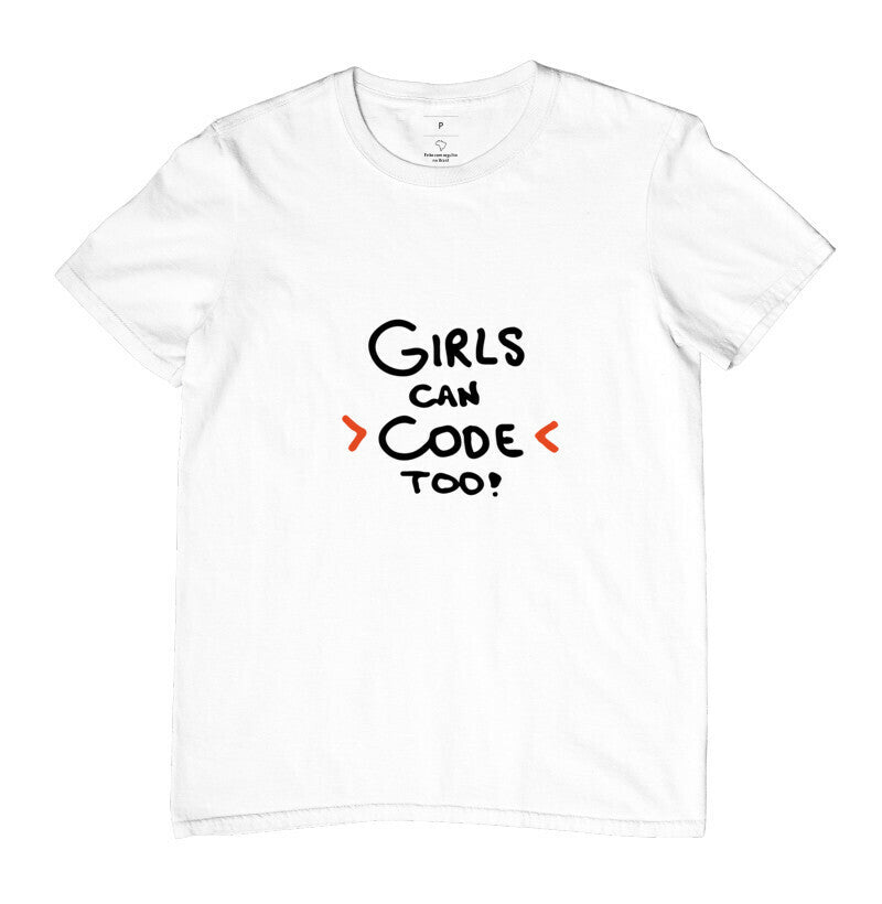 Camiseta Girls Can Code