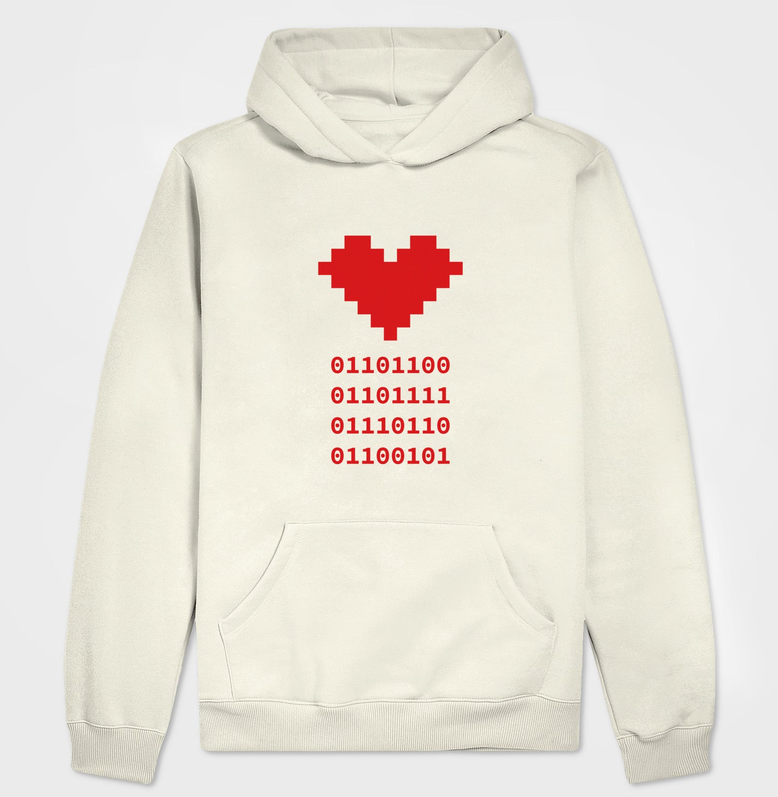 Hoodie Moletom Love Binário