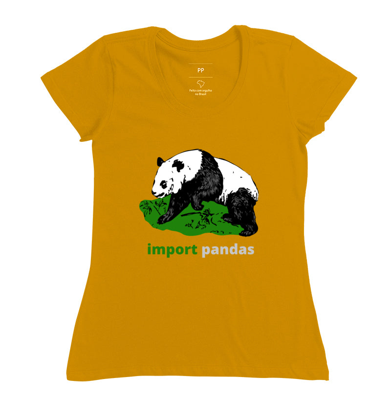 Camiseta Import Pandas