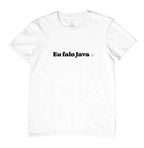 Camiseta Eu falo Java