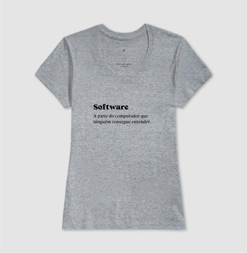 Camiseta Definição Software