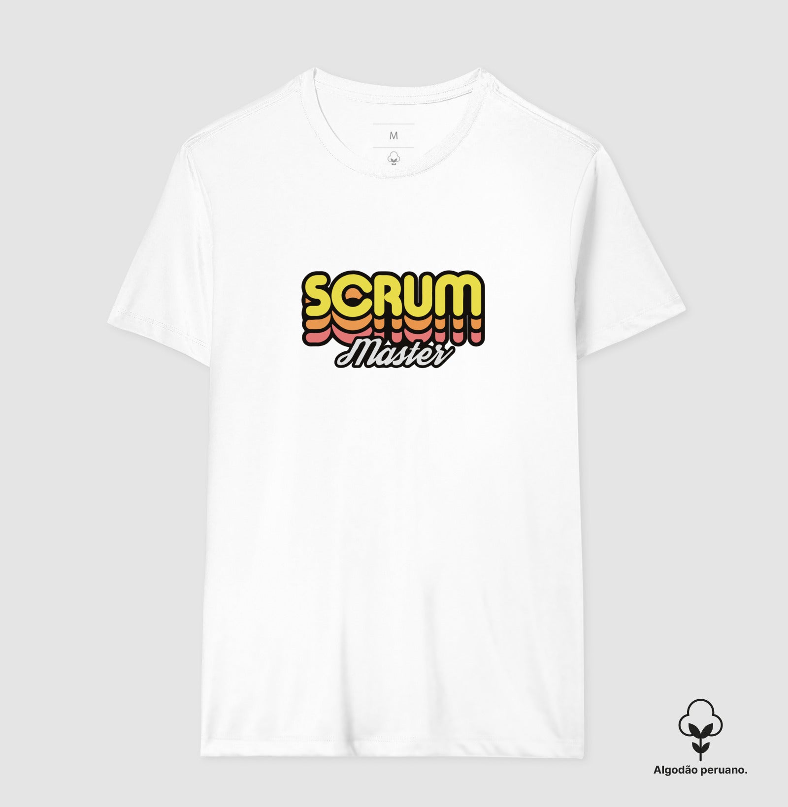 Camiseta Premium - Scrum Master Retrô