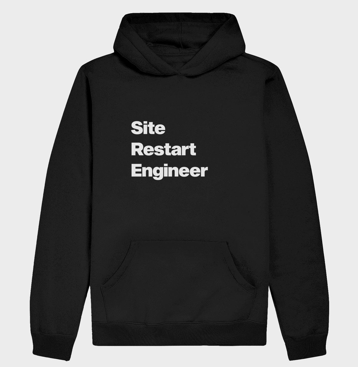 Hoodie Moletom Site Restart Engineer