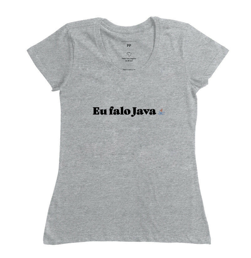 Camiseta Eu falo Java