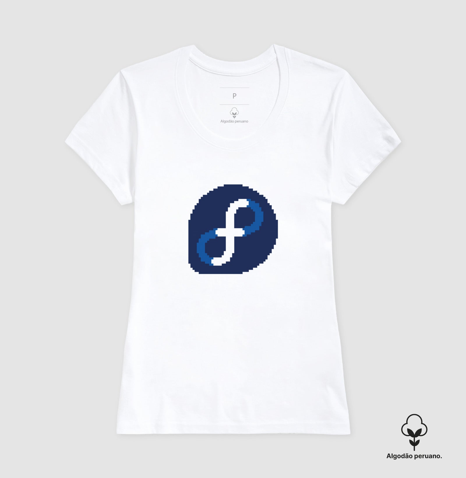 Camiseta Premium - Fedora 8 bit