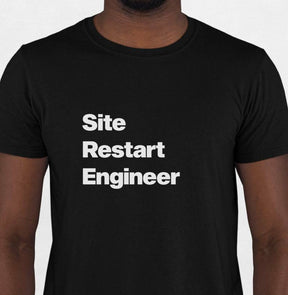 Camiseta Site Restart Engineer