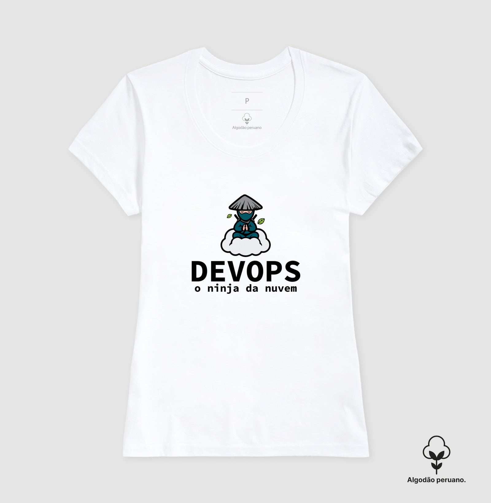 Camiseta Premium DEVOPS Ninja