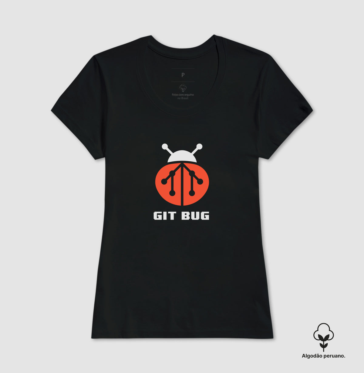 Camiseta Premium Git Bug