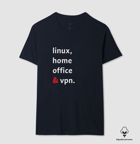 Camiseta Premium - Linux e VPN